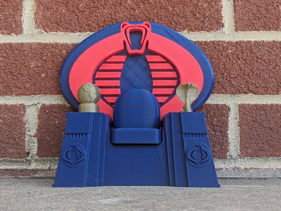 GI Joe Cobra Custom Throne for 6 and 3 
