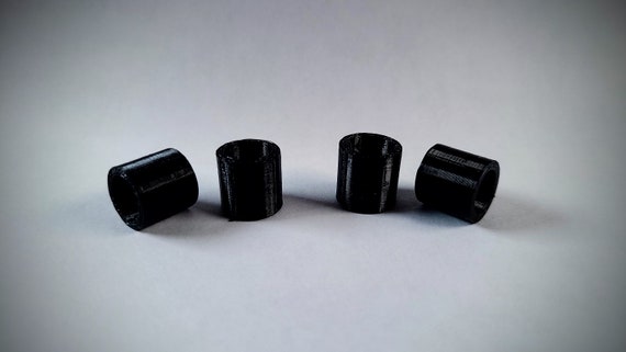 [ONE DAY HANDLING] x2 Cricut Maker Rubber Roller Replacement,Black [3D  PRINTED]