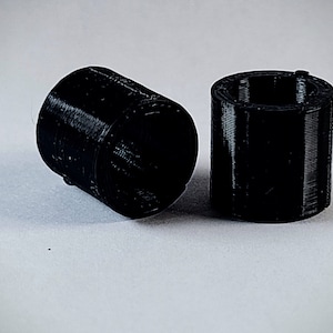 Vaccuum Mark II Rubber Roller Replacement x2  Black - Ships Same Day