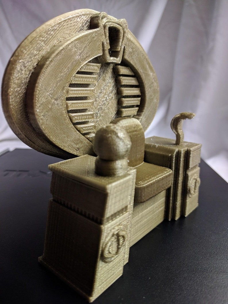 GI Joe Cobra Custom Throne black 3D Printed free shiping!