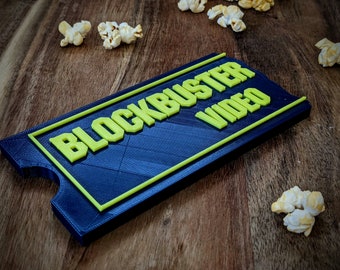 Blockbuster Video Movie Store Ventilatorplank Display Collectie Kamer Bord - Boekenplank Bureau Decor voor Throwback Blockbuster-videofans