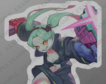 Rebecca Cyberpunk Edgerunners Sticker Vinyl Waterproof