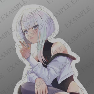 Lucyna Kushinada Lucy Cyberpunk Edgerunners vinyl sticker waterproof 5&quot;