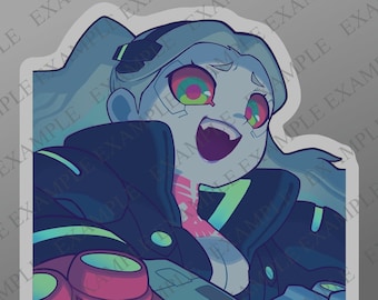 Rebecca Cyberpunk Edgerunners Vinyl Sticker Waterproof