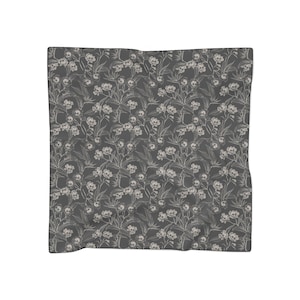 Silk Scarf in Gothic Floral Melon main image 1