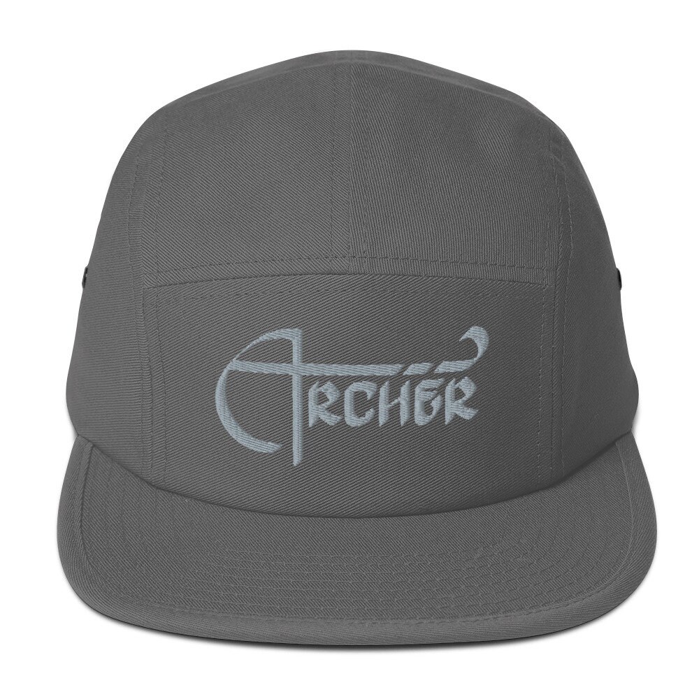 Archer hat Archery Five Panel Cap embroidered archery Etsy