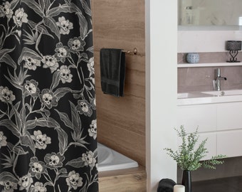 Tenda da doccia impermeabile per bagno con 12 ganci, colore: verde, 72 x 72 cm