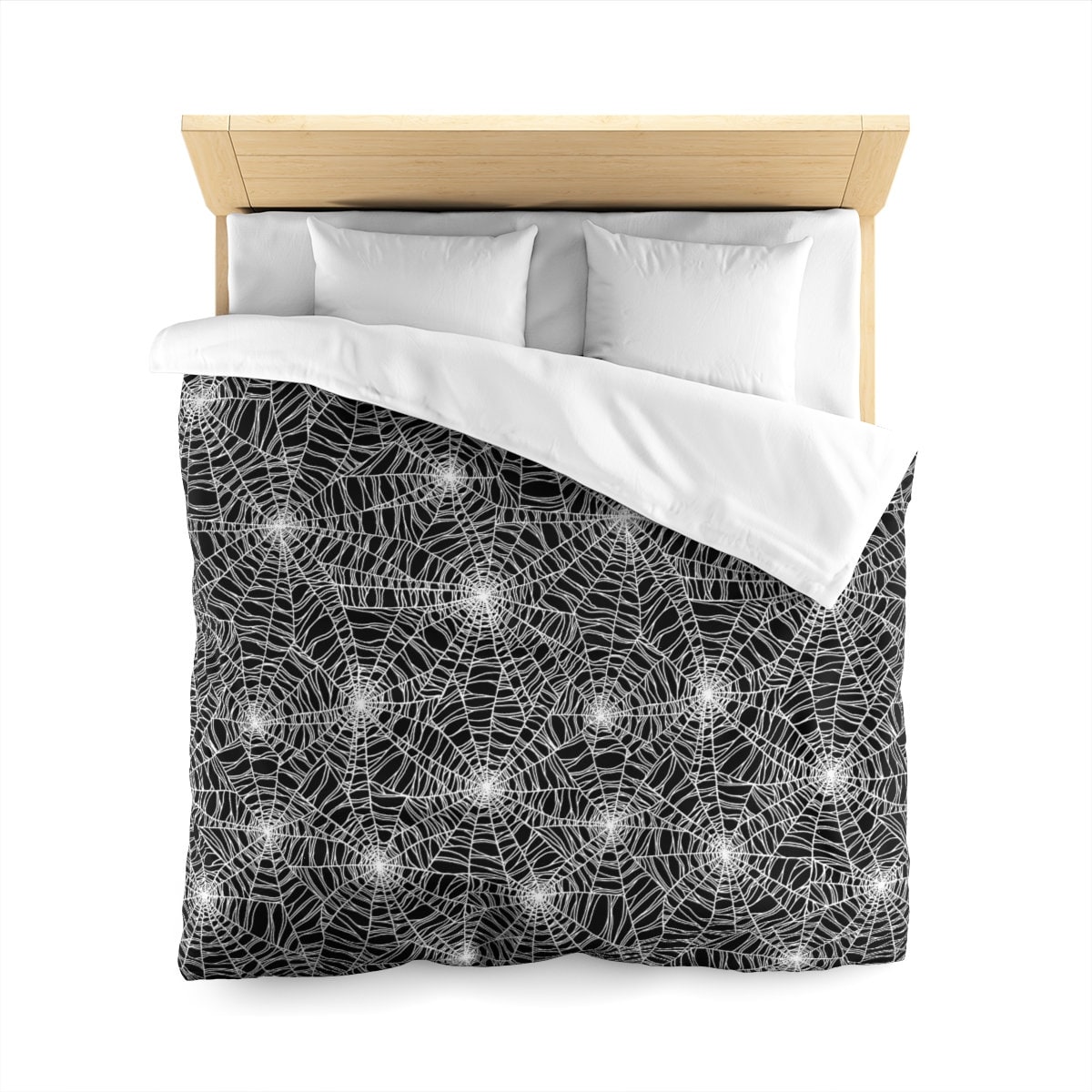 Spider Duvet Cover. Spooky Halloween Black Widow CobEtsy