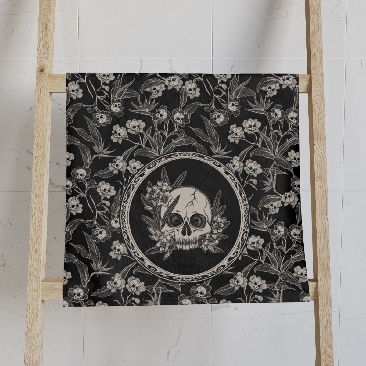 ELLEGARDEN　skull bath towel ELLEGARDEN skull bath towel Skull Bath Towel - Etsy