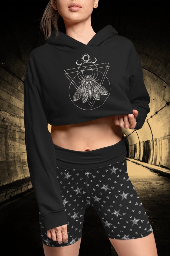 Cropped hooded sweater new arrivals