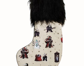 Krampus Gothic Christmas Stocking