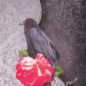 Edgar Allan Poe's The Raven Cushion Cover. image 3