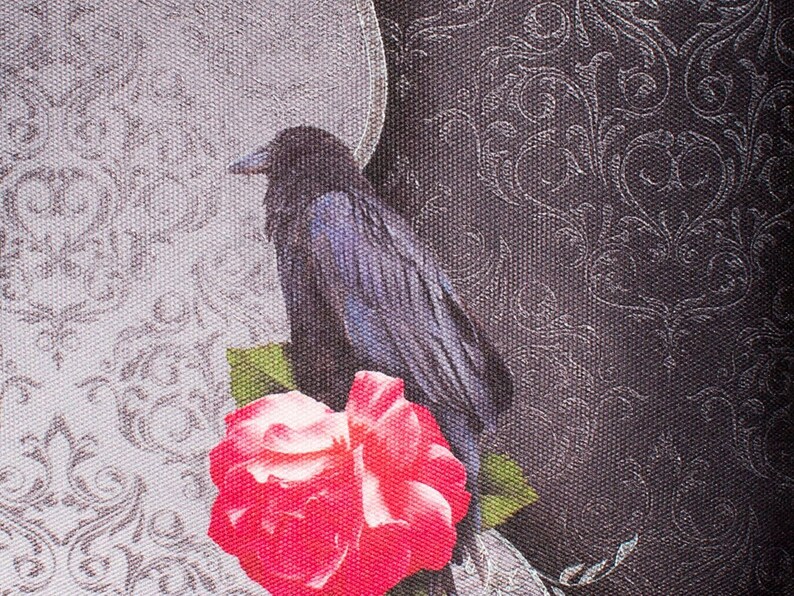 Edgar Allan Poe's The Raven Cushion Cover. image 3