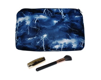Stormy Night Makeup Bag