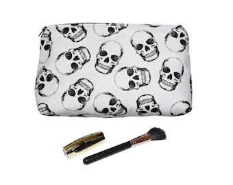 Skull Makeup Bag