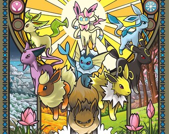 Eeveelution Poster