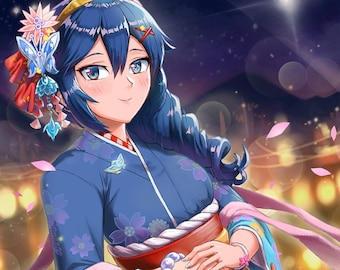 ファイアーエムブレム 覚醒 ルキナ アートワーク - ポスター 13x19