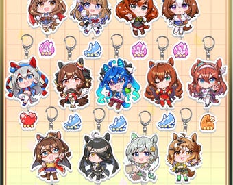 Uma Musume Acrylic Keychain Charms