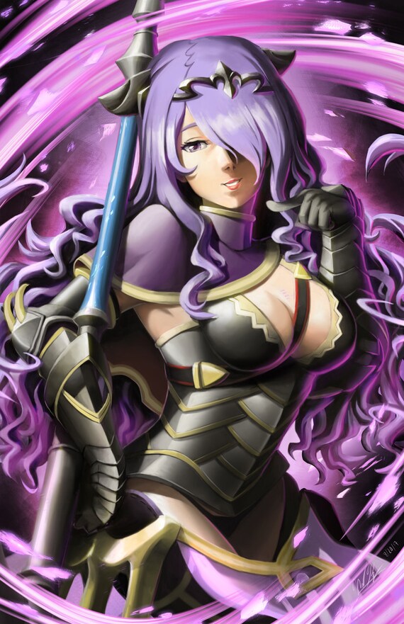 Camilla Fire Emblem Poster Etsy Camilla is a character from the video game fire emblem fates. etsy