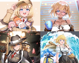 Amelia Watson de Hololive Myth Posters