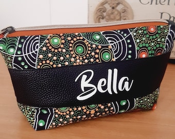 Thank You Bridesmaid Gift: Personalised Makeup Bag for Bridal Party Proposal
