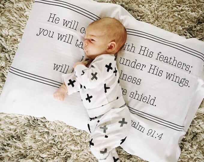 Scripture Bible Verse Pillowcase Psalm 914 Etsy
