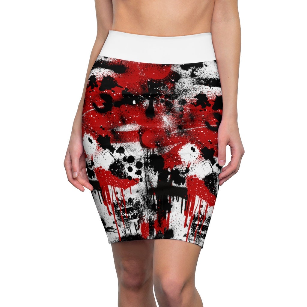 Dolce  Gabbana Jersey Graffiti Print Mini Skirt  Harrods TH