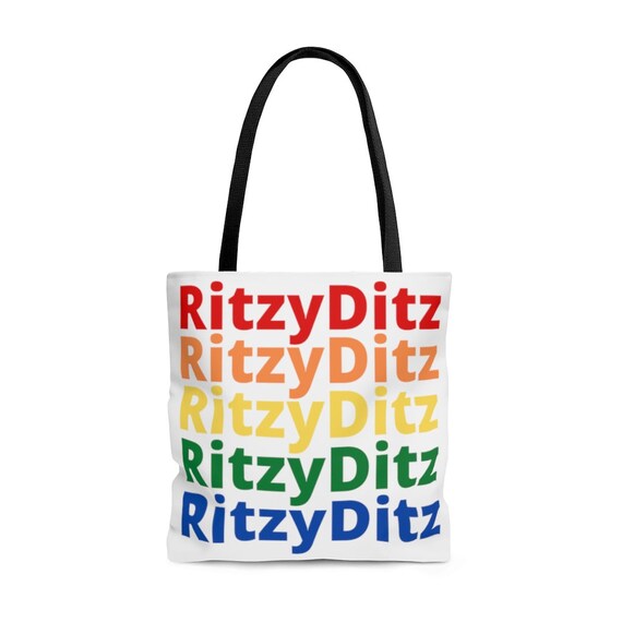 Ritzyditz Rainbow Tote Bag Unisex Beach Bag Tote for Books Etsy