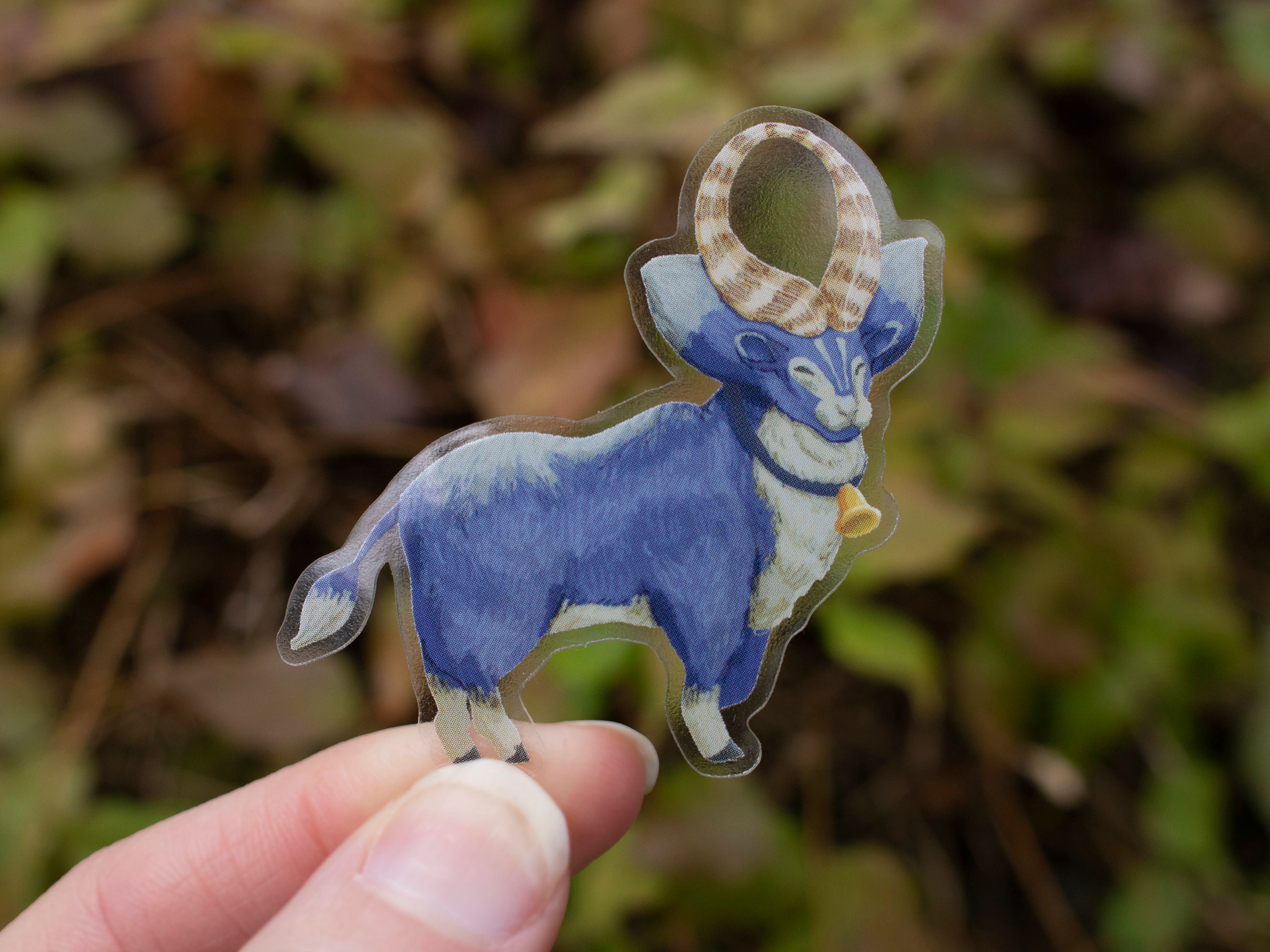 Ordon Goat Vinyl Sticker Legend of Zelda Inspired Sticker Etsy