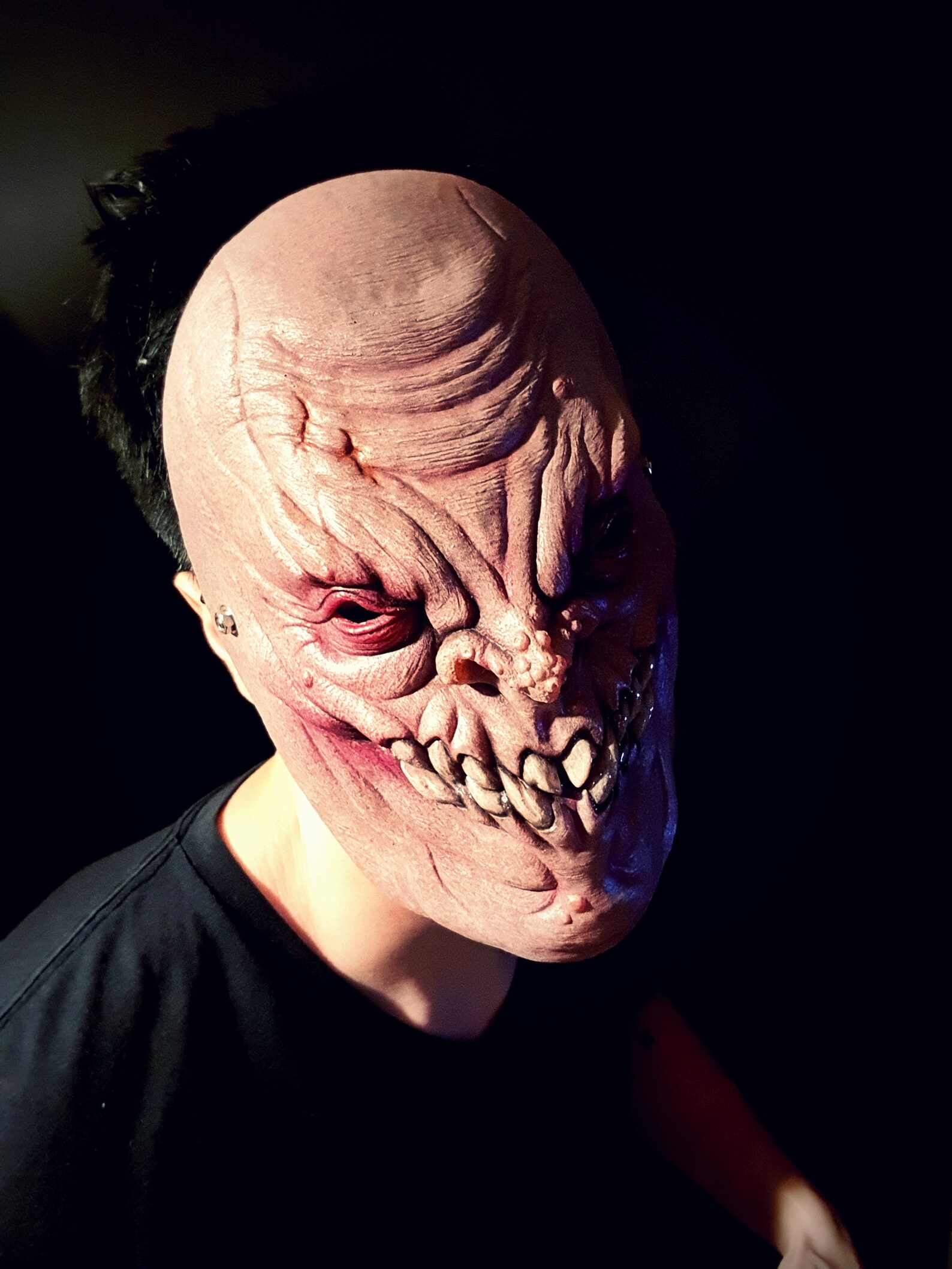 Urakan Half Latex Halloween Horror Monster Mask Ready to Etsy Urakan Half Latex Halloween Horror Monster Mask Ready to Etsy