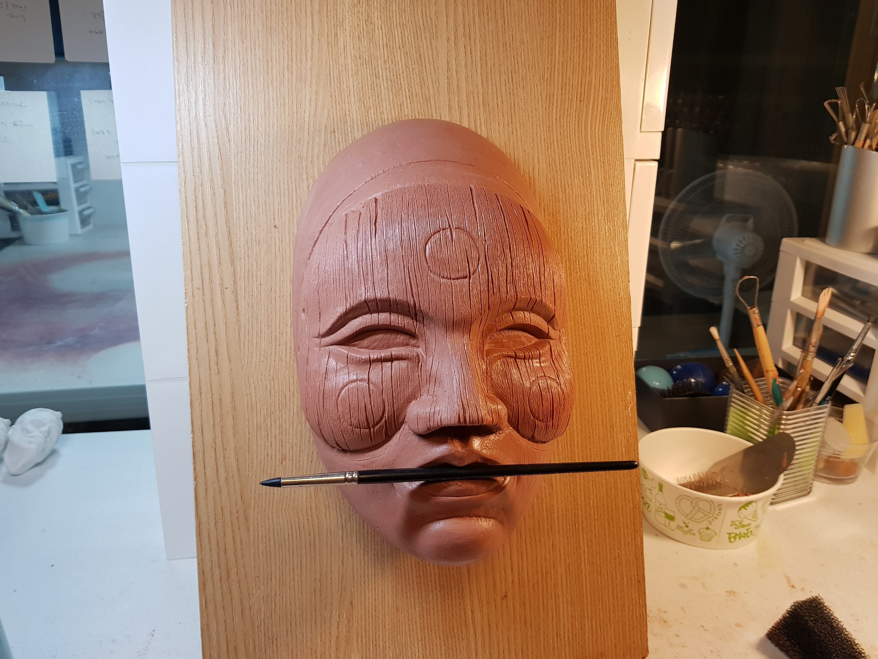 Gakshital Mask Resin Korean Traditional Classic Masks Made Etsy