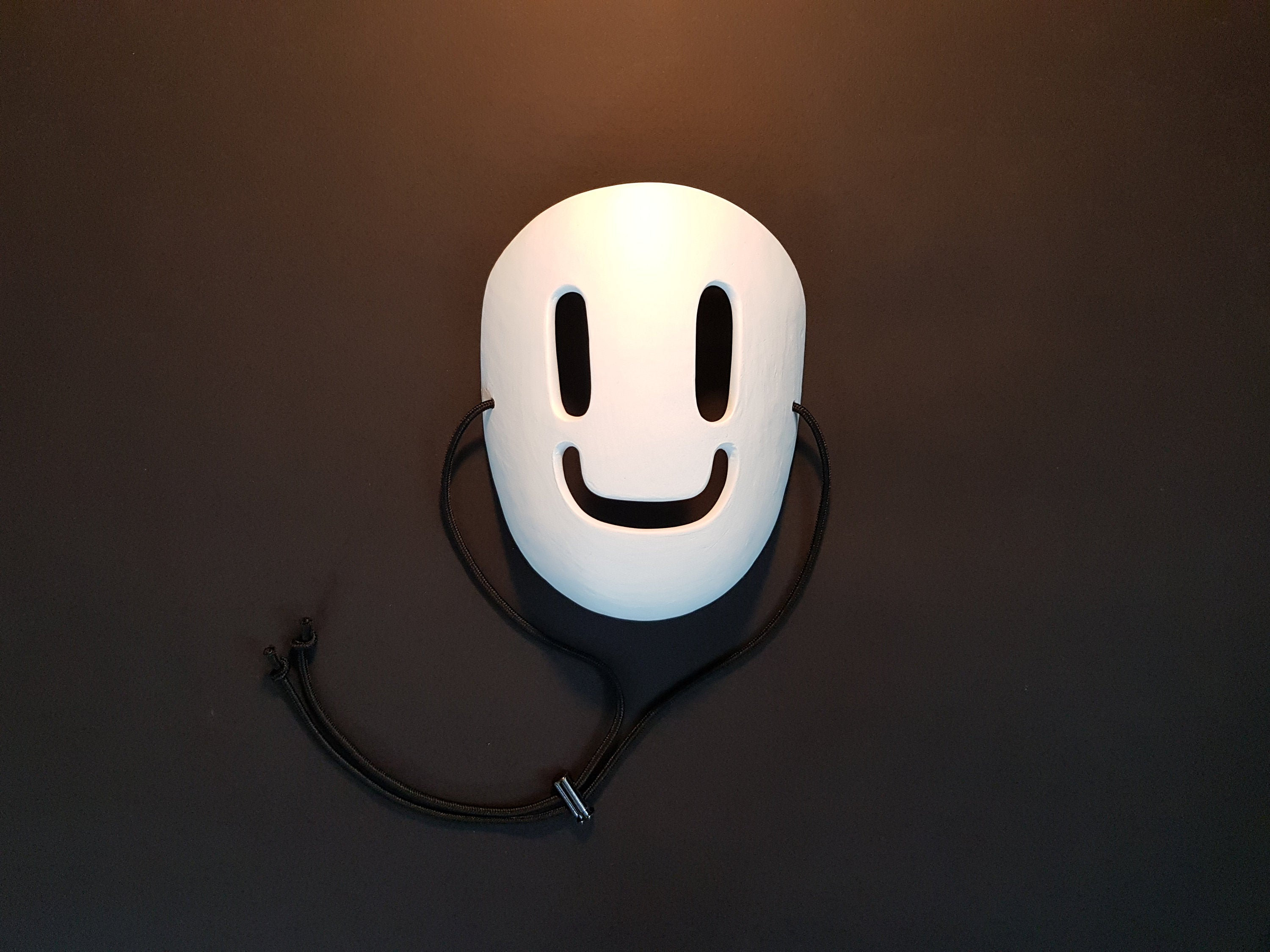 Smiley Mask Happy Version Resin Masks Made to order Etsy