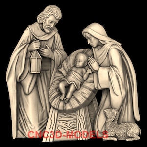 3D STL Model for CNC Router Engraver Carving Machine Relief Artcam Aspire cnc files JESUS Christ Christianity  Vcarve Cut3d ZG703