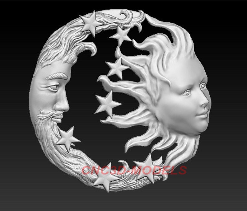 3D STL Model for CNC Router Wood Engraver Carving Machine Relief Artcam ...