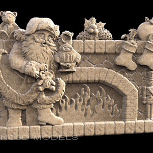 3D STL Model for CNC Router Engraver Carving Machine Relief Artcam Aspire cnc files 1466