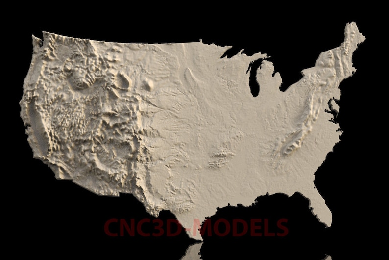 3D STL Model for CNC Router Engraver Carving Machine Relief Etsy Canada