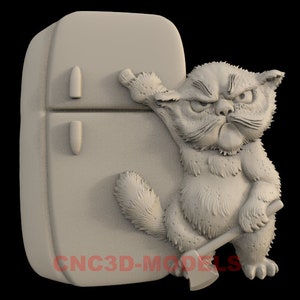 3D STL Model for CNC Router Engraver Carving Machine Relief Artcam Aspire cnc files IS83