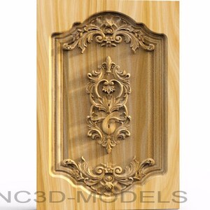 3D STL Modell für CNC-Fräser Gravur Carving-Maschine Relief Artcam Aspire cnc-Dateien Kitchen DOOR V418