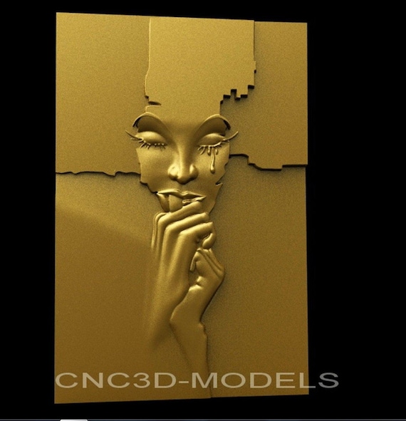 3D STL Models for CNC Router Engraver Carving Artcam Aspire Santa Claus 1466