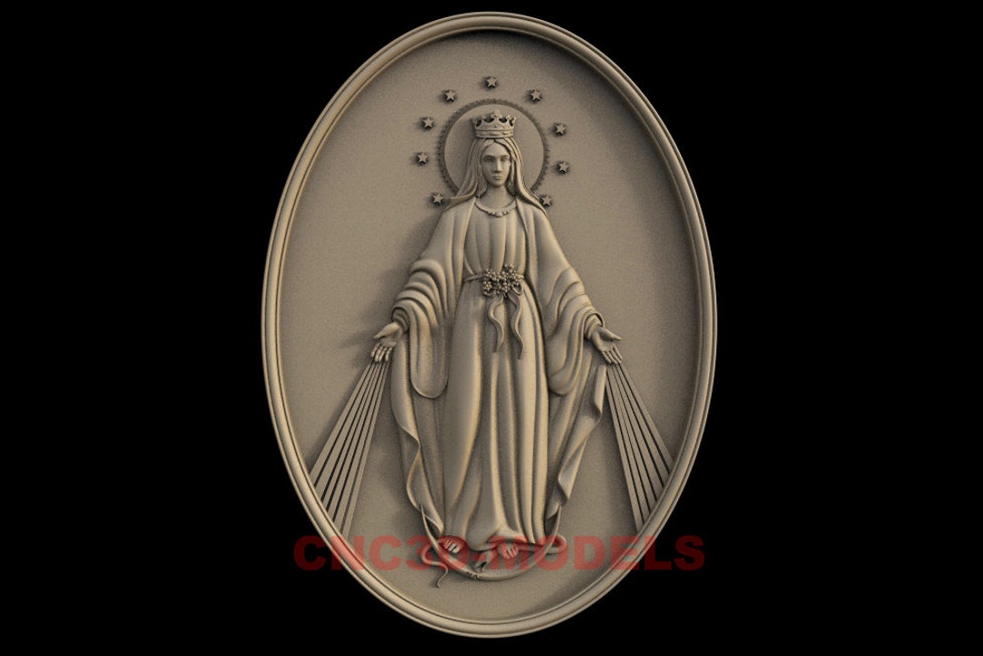 3D STL Model for Cnc Router Wood Engraver Carving Machine Relief Artcam ...