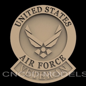 3D STL Model for CNC Router Engraver Carving Machine Relief Artcam Aspire cnc files USA American Army Veteran IS700