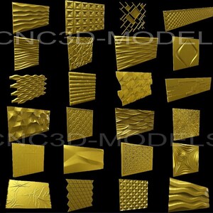35+ Pcs 3D STL* Model for CNC Router Engraver Carving Machine Relief Artcam Aspire cnc files COLLECTION 8502