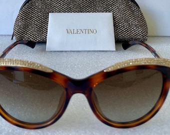 Valentino Sonnenbrille V643SR (215) Dunkles Havanna