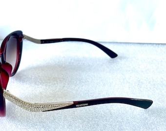 Valentino Sonnenbrille V632SR (614) Farbverlauf Burgund