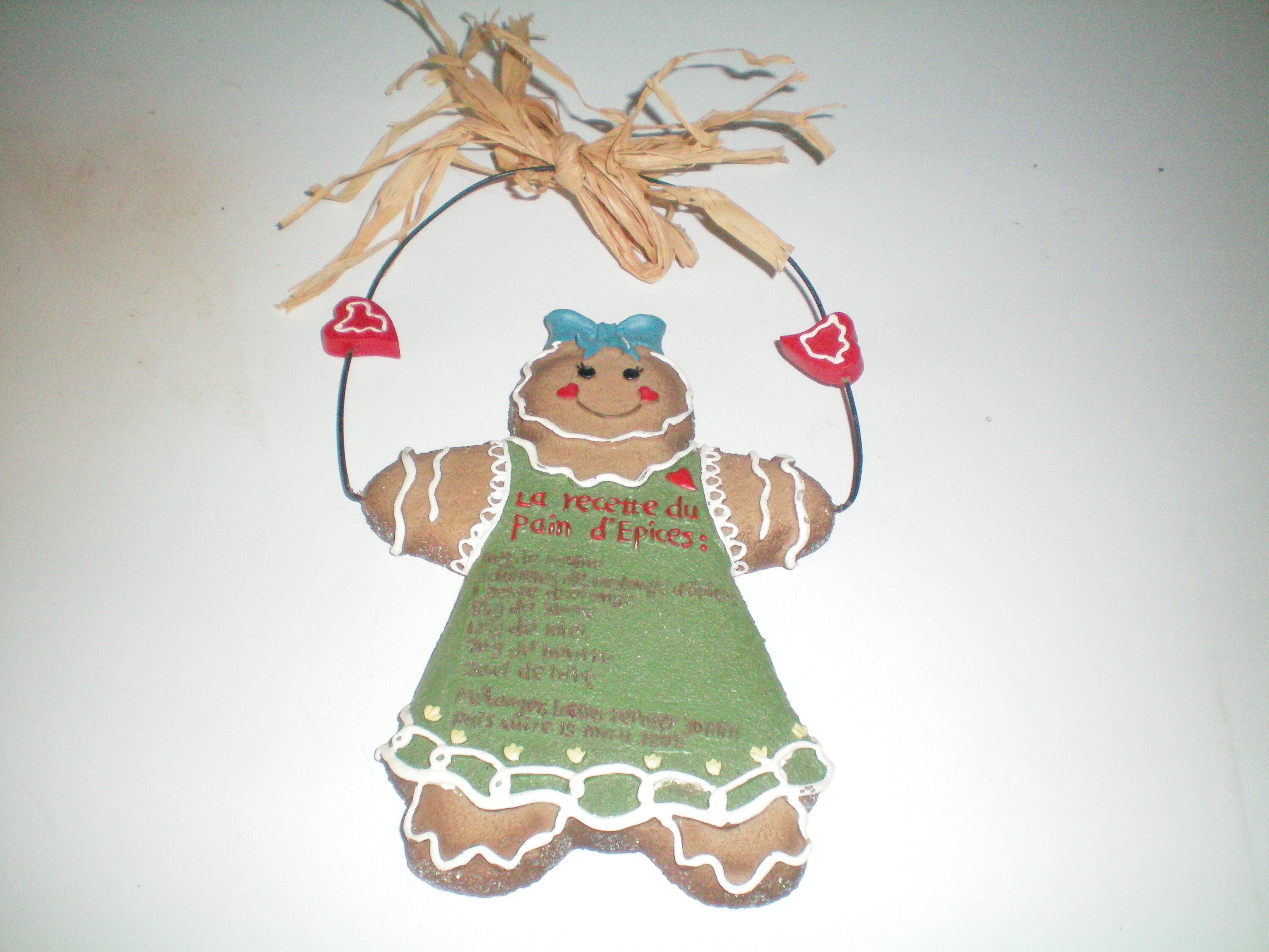 Petit Personnage Imitation Pain D Épices , Bibelots Céramique Recette Épice