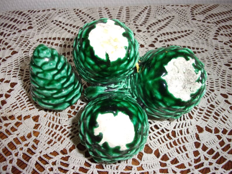Vintage salttard salt mustard pepper decor cicada ceramic salter mustard
