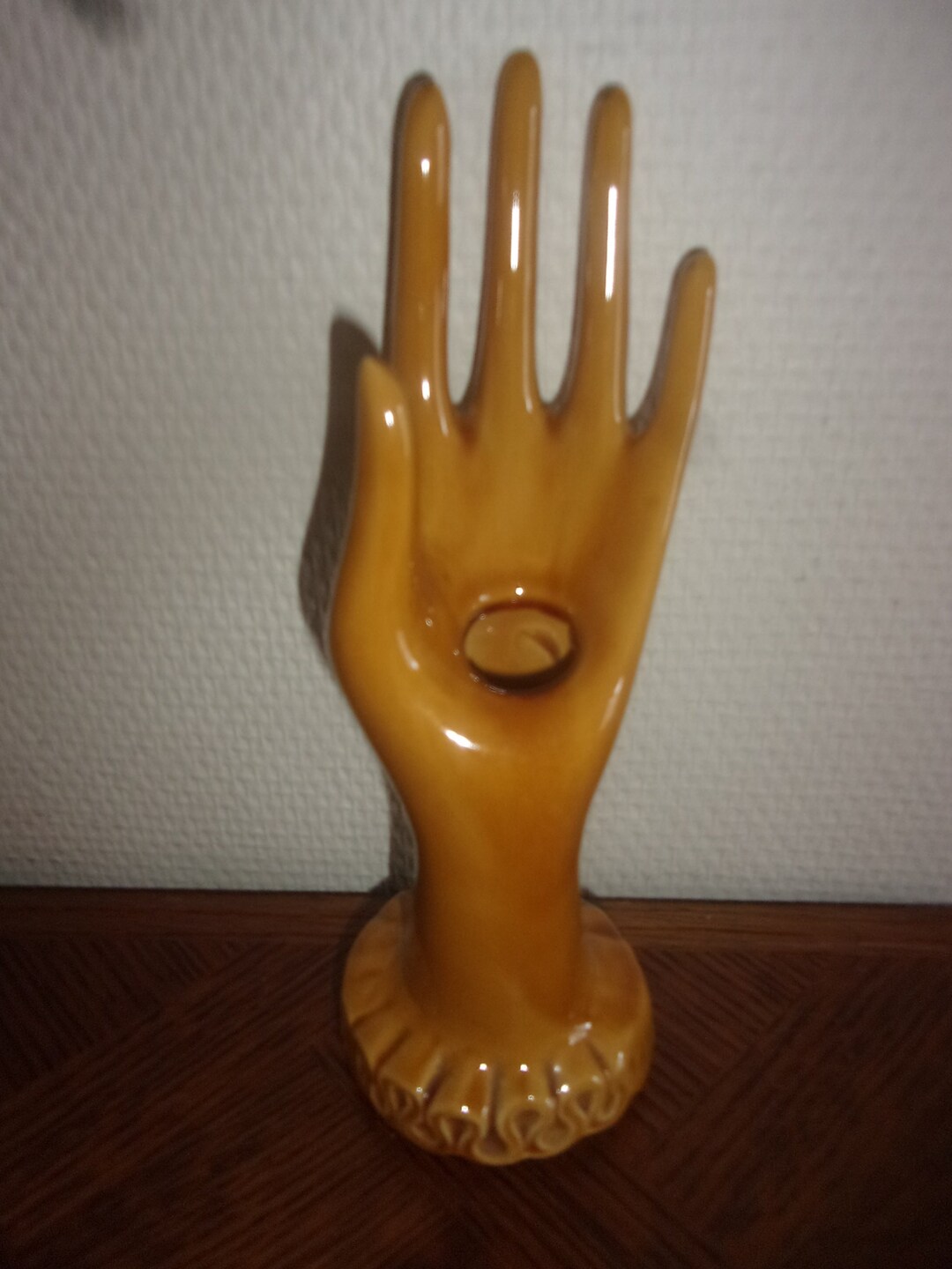 Hand Baguier Soliflore Vintage in Ceramic Hand Ring Holder Etsy