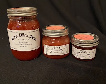 Suzy's Sweet Strawberry Jam by Sweet Ellie's Jams