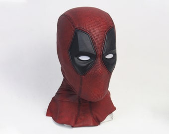 2025年のクリスマスの特別な衣装 Deadpool and Fabric Printed Screen With Mask Cosplay Costume 個人装備