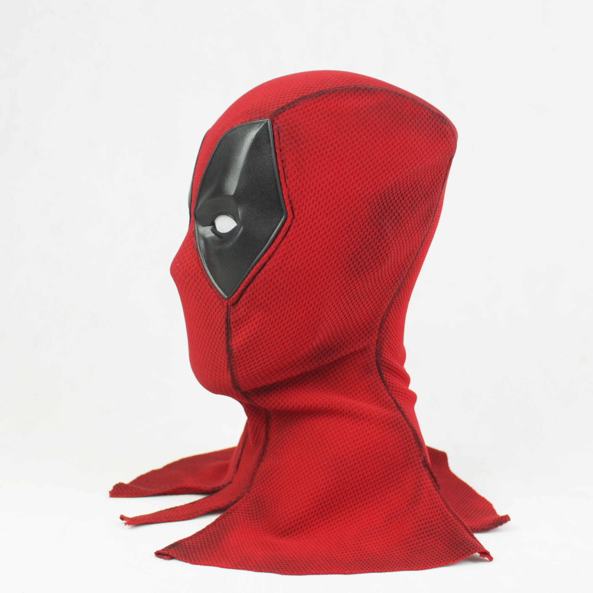 Deadpool Costume Cosplay Mask With Magnetic Eyes Etsy